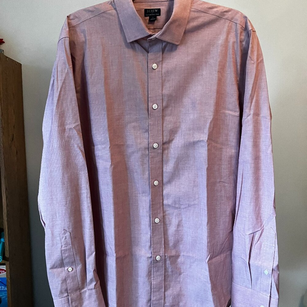 J.Crew Men's Shirt - Large, Slim NWOT!